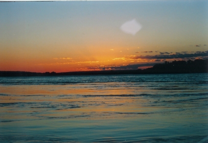 Sunset over the Zambezi