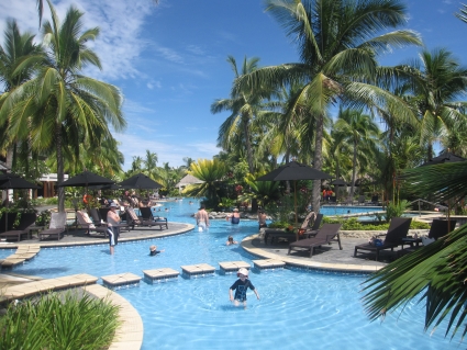 Pool at Sofitel Resort & Spa in Fiji - photo by Rob McFarland