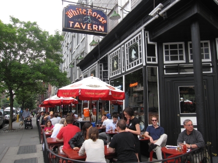 White Horse Tavern in New York's West Village - photo by Rob McFarland