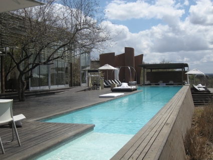Pool at Singita Lebombo safari lodge - photo by Rob McFarland