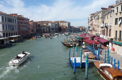 Grand Canal in Venice - photo by Rob McFarland