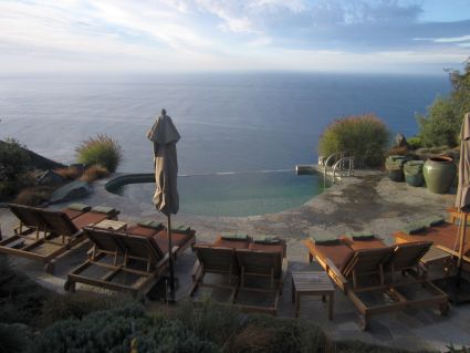 Spa pool at Post Ranch Inn - photo by Rob McFarland