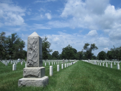 Graves in Arlington Cemetery - photo by Rob McFarland