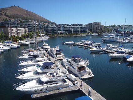 View from Cape Grace Hotel in Cape Town - photo by Rob McFarland