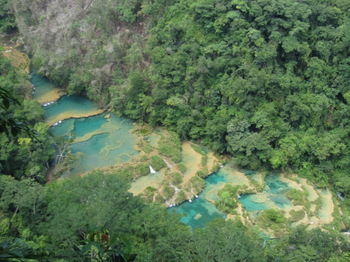 Aerial view of Semuc Champey, Guatemala - photo by Rob McFarland