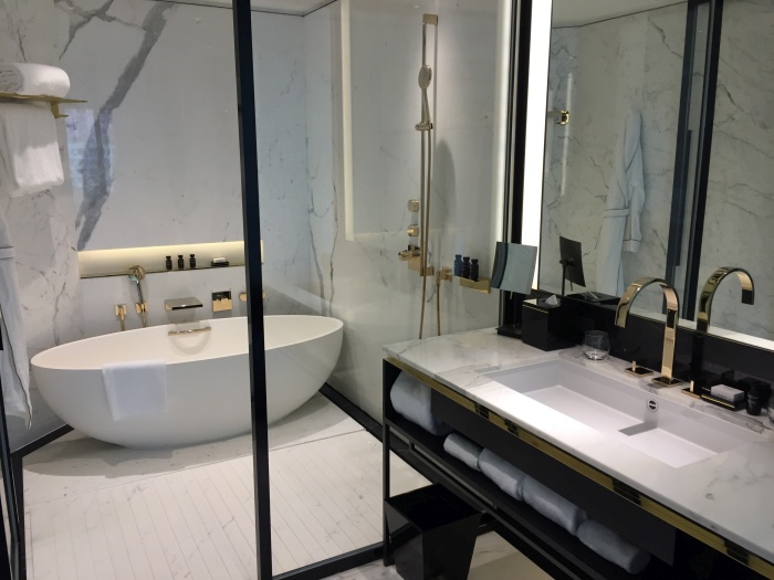 Bathroom at The Murray hotel, Hong Kong - photo by Rob McFarland