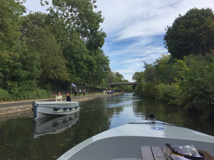 Exploring Regent's Canal with GoBoat - photo by Rob McFarland
