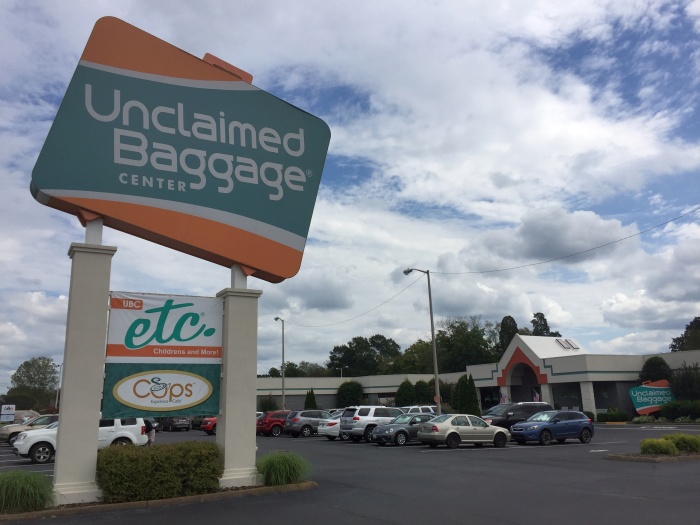 Unclaimed Baggage Center in Scottsboro, Alabama - photo by Rob McFarland