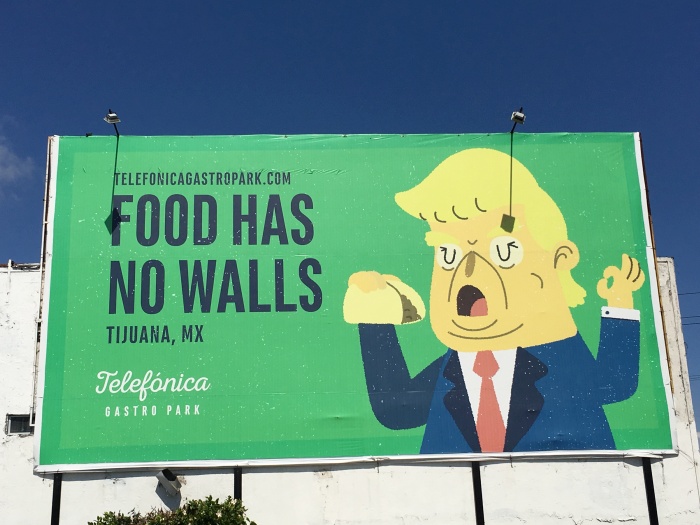 Billboard at Telefonica in Tijuana, Mexico - photo by Rob McFarland