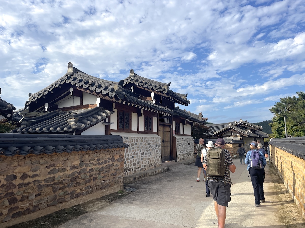 Exploring Hahoe Village, South Korea - photo by Rob McFarland